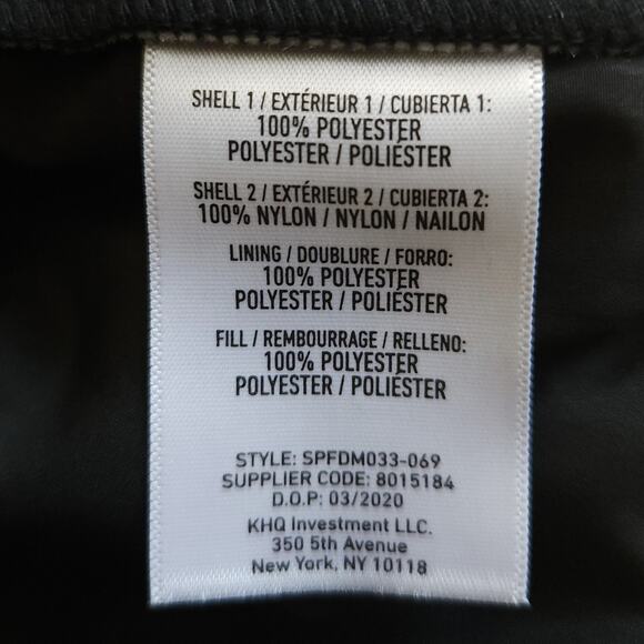 SPYDER Stealth Full Zip Hybrid ThermaWEB lightweight puffer jacket in polar Sz L - Picture 8 of 10